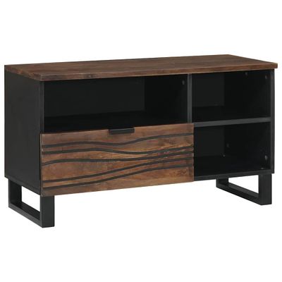 vidaXL TV jednotky so zásuvkou Orech 80 x 33 x 46 cm Kompozitné drevo