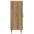 vidaXL Servírovacia skriňa Dub artisan 33 x 34,5 x 89,5 cm
