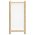 vidaXL Komoda biela 62x38x75 cm spracované drevo