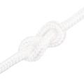 vidaXL Lodné lano biele 16 mm 50 m polypropylén