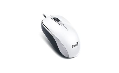GENIUS DX-110/Kancelárska/Optická/1 000 DPI/Drôtová USB/Biela
