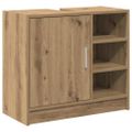 vidaXL Kúpeľňová skriňa Remeselný dub 63 x 29 x 55 cm Kompozitné drevo