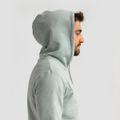 Mikina Limitless Hoodie Eucalypt - GymBeam, veľkosť L, veľkosť oblečenia L