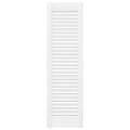 vidaXL dvierka skrinky Louvred Design biela 99x29,5 cm