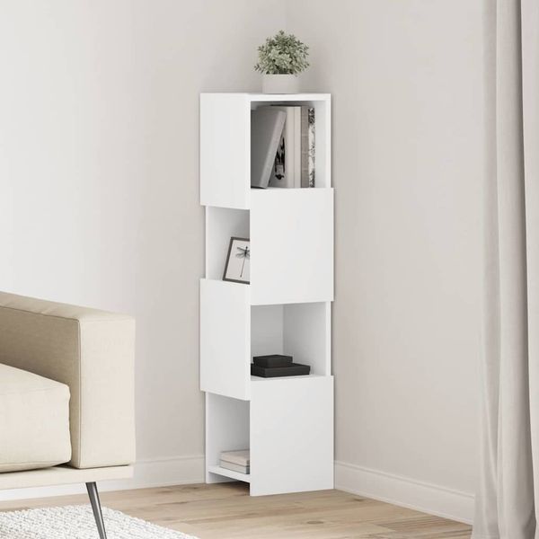 vidaXL Rohová skrinka 25,5x25x102cm Kompozitné drevo