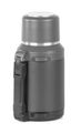 Termoska G21 nerezová 1200 ml, čierno-sivá