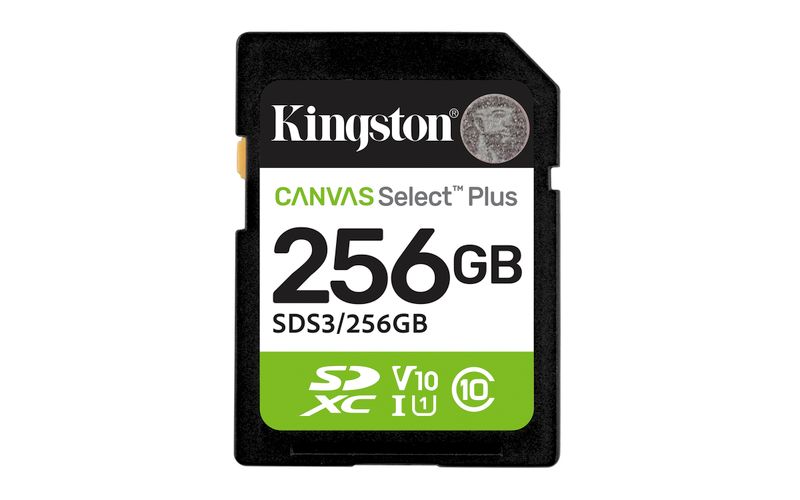 Kingston Canvas Select Plus/SDXC/256GB/UHS-I U1 / Class 10