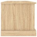 vidaXL Úložný box, dub sonoma, 70x40x38 cm, imitácia dreva