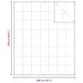 vidaXL 2-v-1 Prikrývka Biela 240 x 200 cm Perie