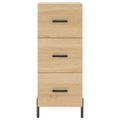 vidaXL Vysoká skrinka dub sonoma 34,5x34x180 cm spracované drevo