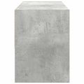 vidaXL Regál na topánky stohovateľné betónovo sivé 89,5x30x40 cm