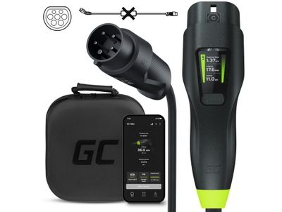 Green Cell EVGC01 Habu EV mobilná nabíjačka 11kW 7m na elektromobily s aplikáciou GC