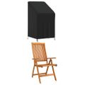 vidaXL Obal na záhradnú stoličku, čierny 70x70x85/125 cm, 420D oxford