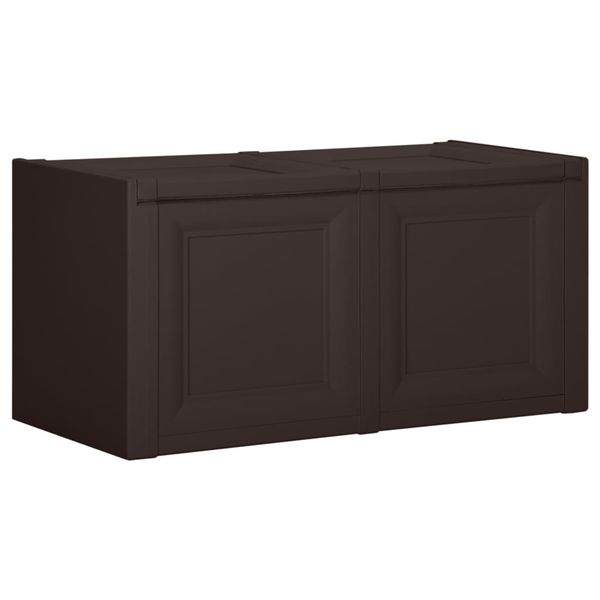 vidaXL Box na vankúše hnedý 86x40x42 cm 85 L