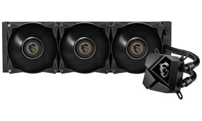 OPRAVENÉ - MSI vodní chladič CPU MAG CoreLiquid P360/ 3x 120 mm fan / podpora LGA1700 Vodní chladic, pro CPU, pro Intel i AMD, 3× 120mm ventilátor, socket 1700, 115x, 1200, 1366, 2011, 2011-3, 2066, AM4, FM2(+), FM1