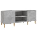 vidaXL Skrinka na platne betónovosivá 121x38x48 cm kompozitné drevo