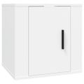 vidaXL Nástenné TV skrinky 2 ks biele 40x34,5x40 cm