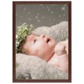 vidaXL Fotorámiky na stôl, koláž 5 ks, tmavočervené 10x15 cm