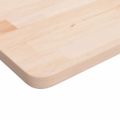 vidaXL Kúpeľňová doska 80x40x2,5 cm neošetrený masív