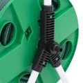 vidaXL Voľne stojaci zelený hadicový bubon sada koncoviek 0,5" 50m PVC