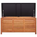 vidaXL Záhradný úložný box 117x50x55 cm masívne eukalyptové drevo