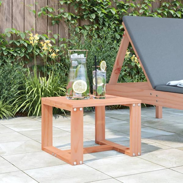 vidaXL Záhradný príručný stolík 40x38x28,5 cm masívny douglas