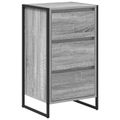 vidaXL Servírovacia skriňa Sivý Sonoma 42 x 36 x 75.5 cm