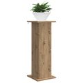vidaXL Stojan na rastliny Dub artisan 30,5 x 30 x 80,5 cm