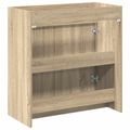 vidaXL Skriňa pod umývadlo do kúpeľne Dub sonoma 78,5 x 37,5 x 81 cm