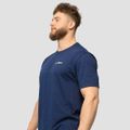Tričko Basic Navy Blue - GymBeam, veľkosť L, veľkosť oblečenia L