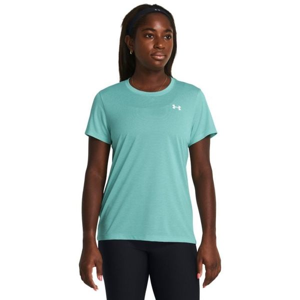 Dámske Tričko Tech Bubble SSC Green - Under Armour