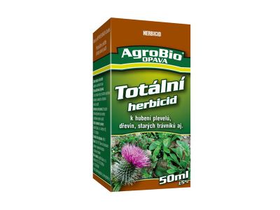 Prípravok na hubenie jednoletých a viacročných plevelov AGROBIO 50ml