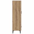 vidaXL Highboard Dub artisan 70 x 31 x 115 cm Kompozitné drevo