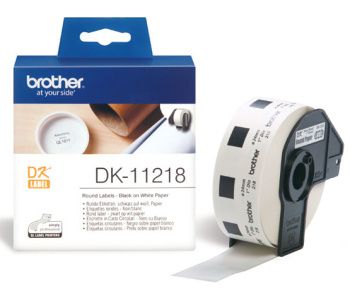 Brother - Originálny štítky DK-11218 - čierna na bielu, 1000 ks