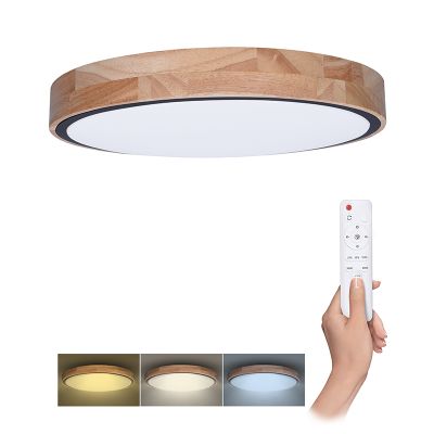 LED stropné svetlo Solight WO8005 Iron Oak