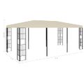 vidaXL Altánok krémový 3x6 m