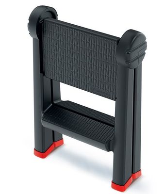 Skladacie schodíky TITAN LADDER KLD4565, čierna 470 x 435 x 630 mm, max. 150kg Skládací schůdky TITAN LADDER KLD4565, černá 470 x 435 x 630 mm, max. 150kg