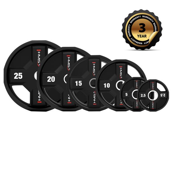 Olympijský polyuretánový kotúč HMS TPC05 5 kg