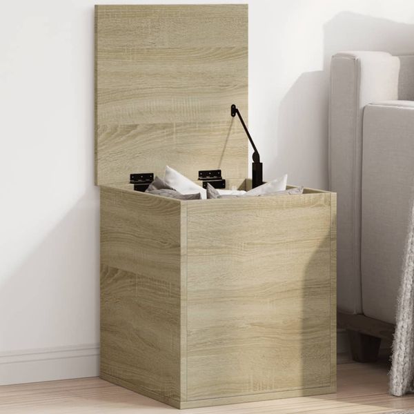vidaXL Úložný box dub sonoma 40x42x46 cm kompozitné drevo