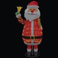 vidaXL Vianočný Santa Claus 200 LED Teplá biela 100 x 180 cm Látka