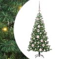 vidaXL Vianočný stromček Zelená 120 cm PVC