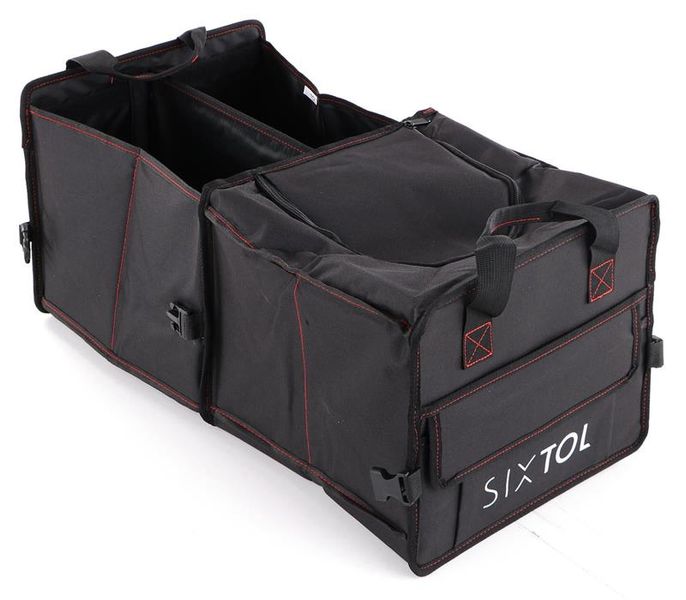 Organizér do kufru auta CAR COMPACT 5L THERMO, 5 priehradiek, veľká termotaška, skladateľný SIXTOL