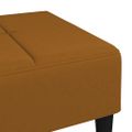 vidaXL Podnožka hnedá 78x56x32 cm zamatová