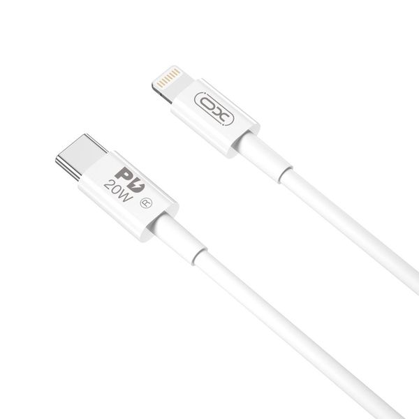 Kábel XO NB-Q189B PD USB-C - Lightning 2,0m 20W biely