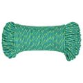 vidaXL Lodné lano zelené 4 mm 100 m polypropylén