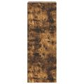 vidaXL Nástenná skrinka 33 x 34,5 x 90 cm Kompozitné drevo Dymový dub