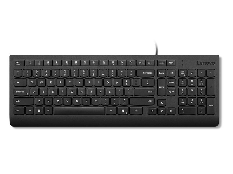 Lenovo Essential/Drôtové USB-A/US layout/Čierna