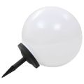 vidaXL Vonkajšie solárne lampy 2 ks 40 cm LED guľové RGB