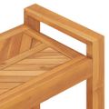 vidaXL Lavička 160 cm teakový masív
