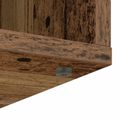 vidaXL Servírovacia skriňa Staré drevo 60 x 33,5 x 84 cm